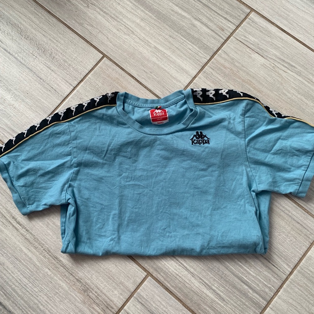 blue kappa t shirt. ON HOLD DO NOT BUY